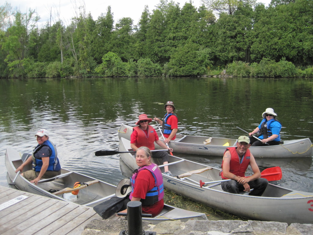 Canoe course student photo